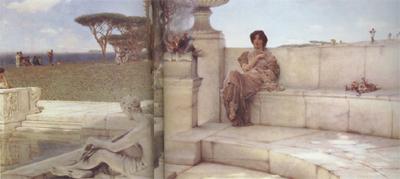 Alma-Tadema, Sir Lawrence The Voice of Spring (mk23) Sweden oil painting art